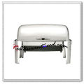 C175 Stainless Steel Roll Top Chafing Dish With Electric Water Pan